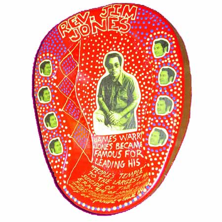 david sparks: bedpan painting "jim jones"