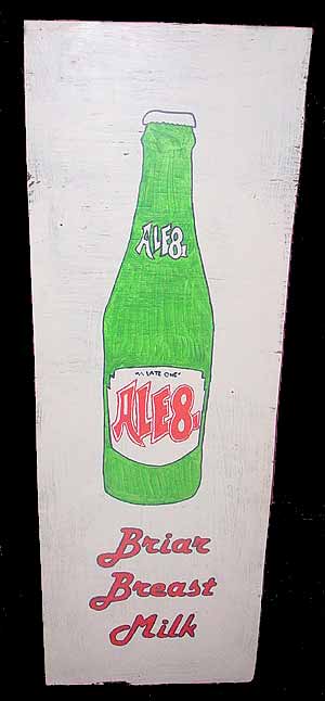 david sparks painting: ale-8: brian breast milk